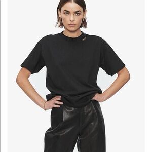 Anine Bing Milo Shirt - Black